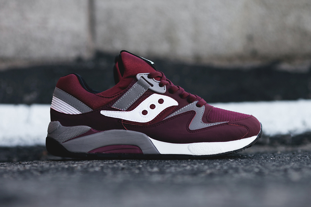 Saucony Grid 9000 Burgundy | Anchor Your Outfit With These Kicks | Tech,  Design, Style, Stuff.